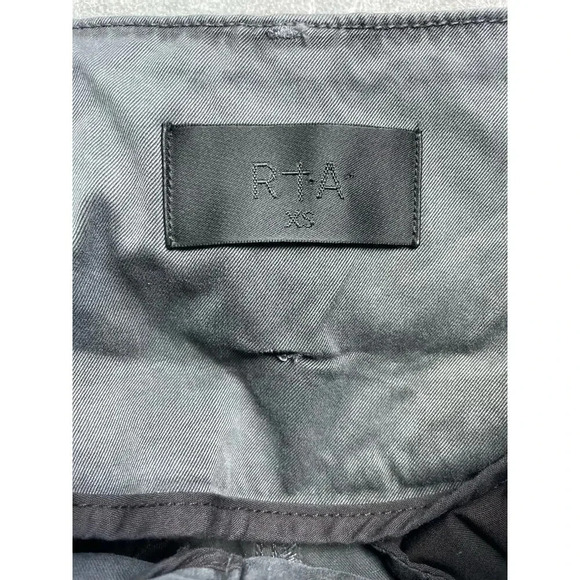 NWT RTA Harlan Pants in Washed charcoal XS - Picture 5 of 5